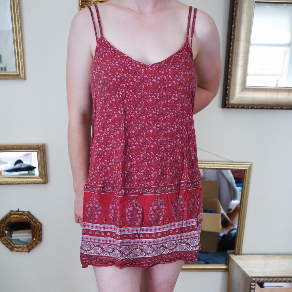 American Eagle Boho Print Dress